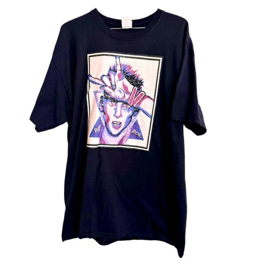 MGK Rap Devil Graphic Tee – Size XL, Hip Hop Rap Music T-Shirt